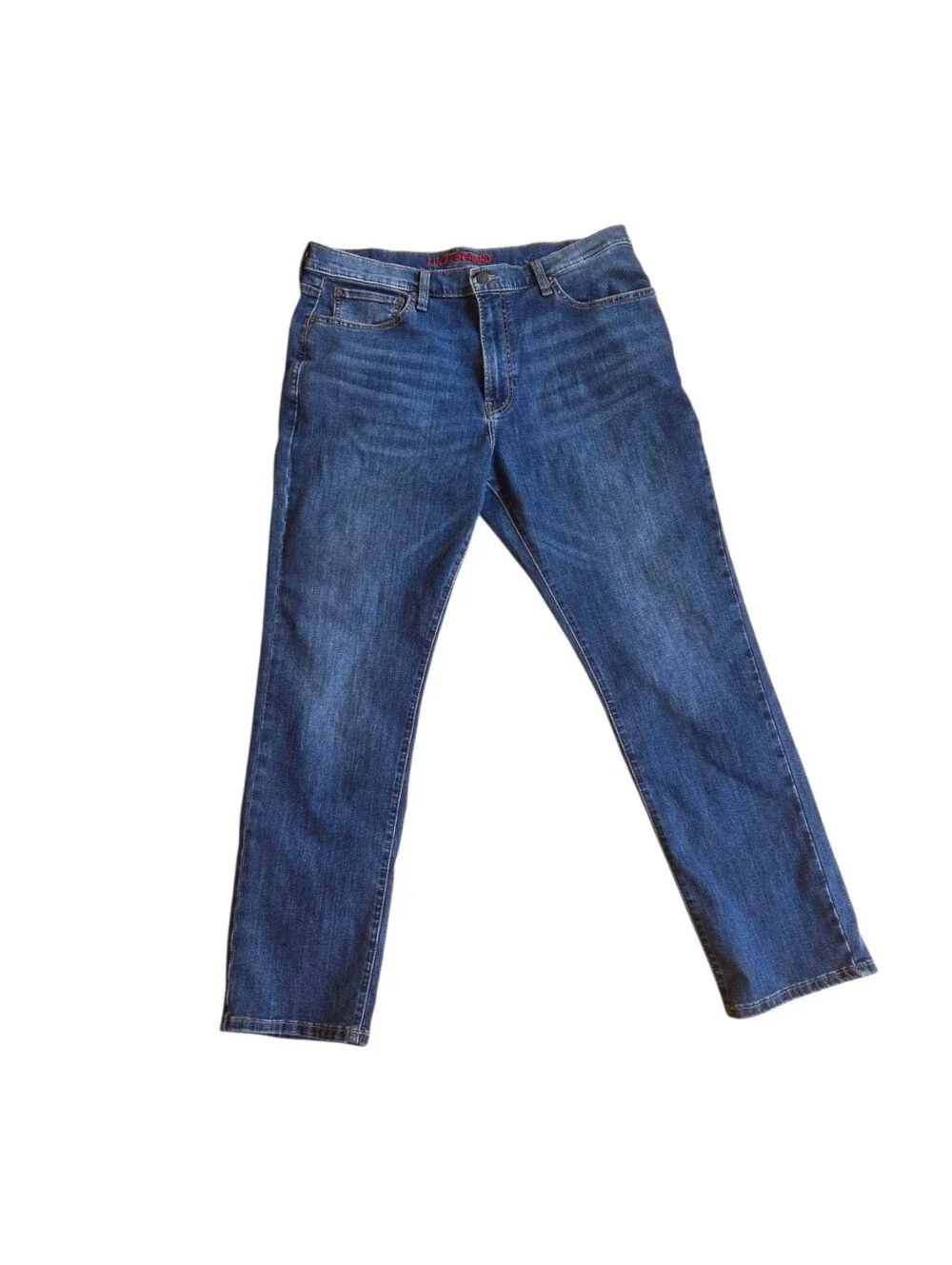Lucky Brand 410 Athletic Straight Leg Men's 36x32 Stretch Denim Jeans